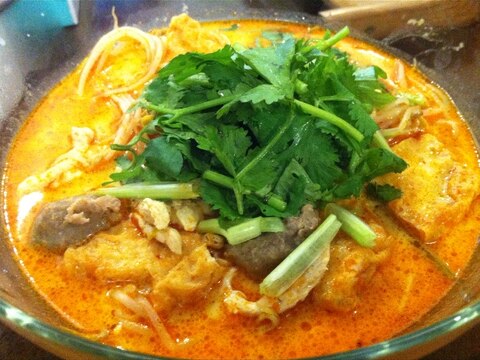 本格的！シンガポールの麺！ラクサ